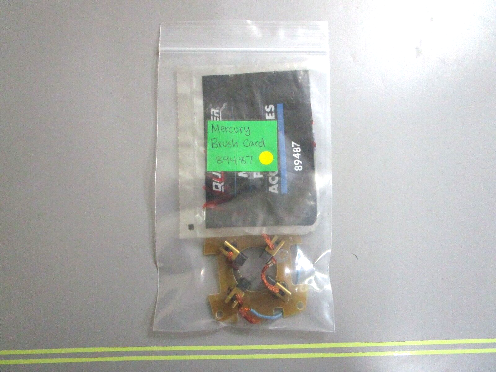 *NEW OEM* 0750 Mercury Quicksilver BRUSH CARD 89487