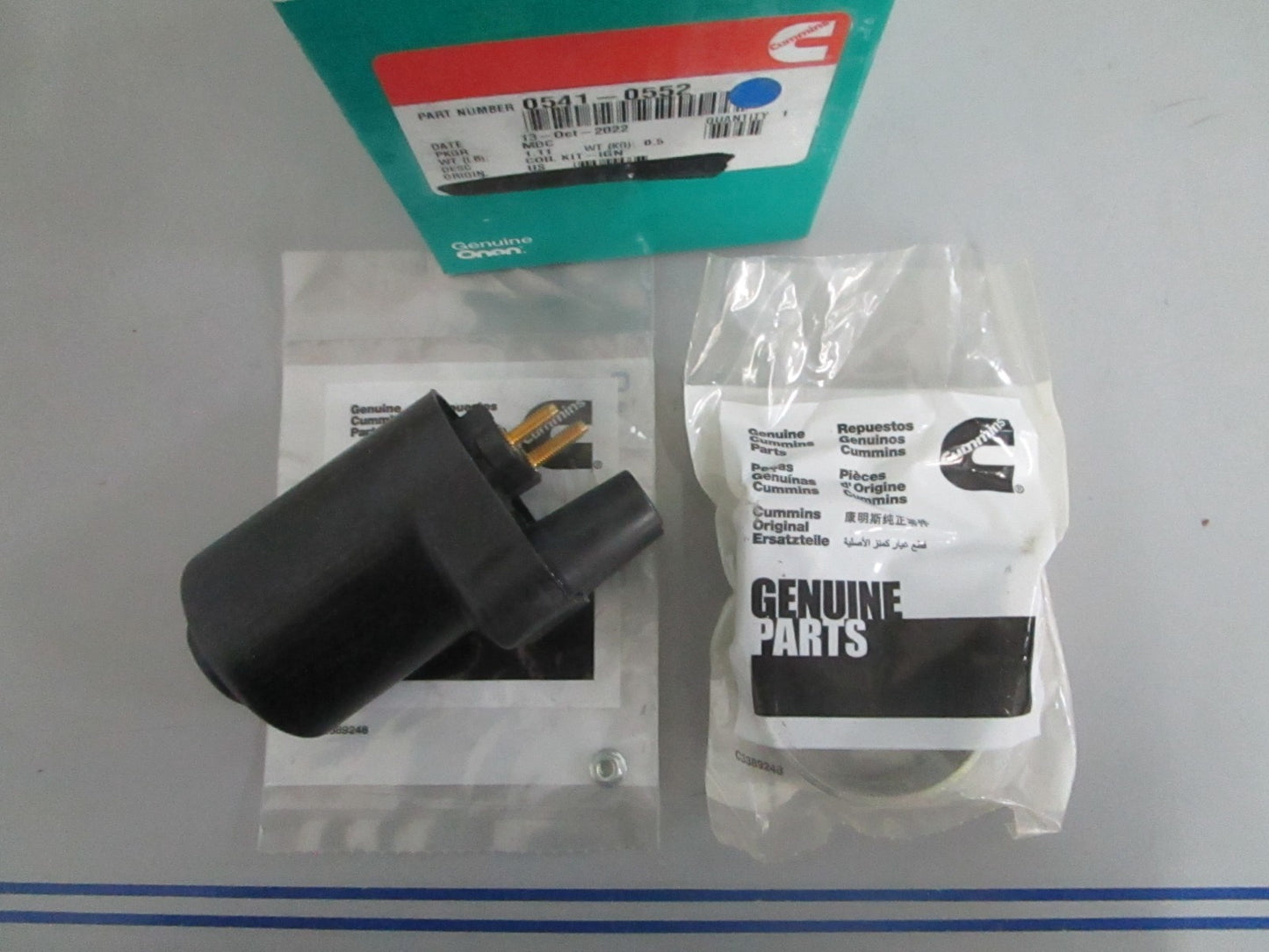 *NEW OEM* 0820 Onan Cummins Ignition Coil Kit 0541-0552