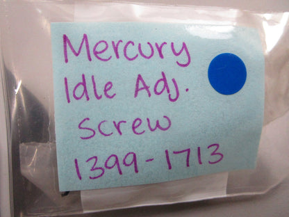 *NEW OEM* 0810 Mercury Quicksilver Idle Adjustment Screw 1399-1713