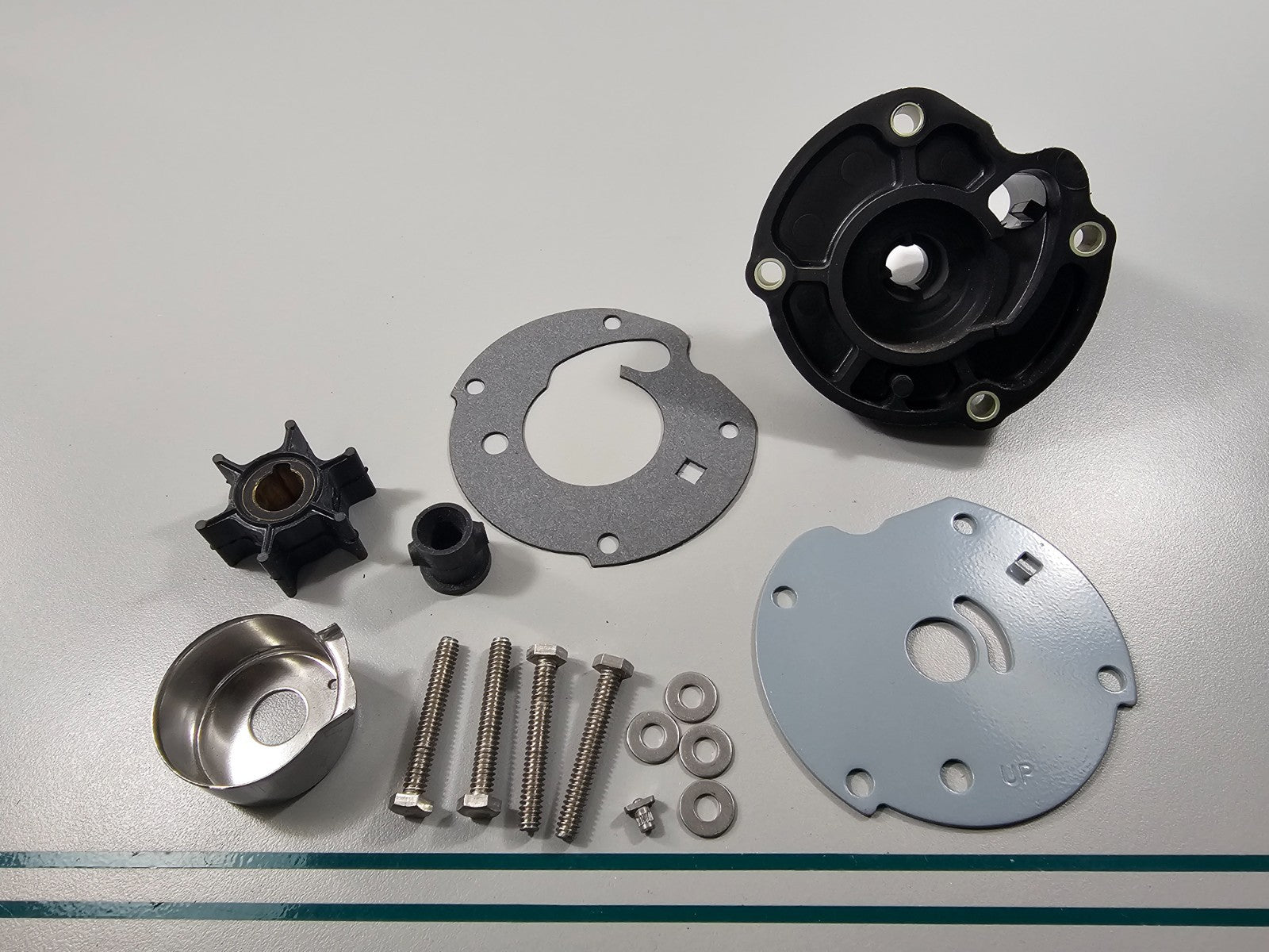 NEW OEM 391391 0391391 OMC Johnson Evinrude Water Pump Kit 0810