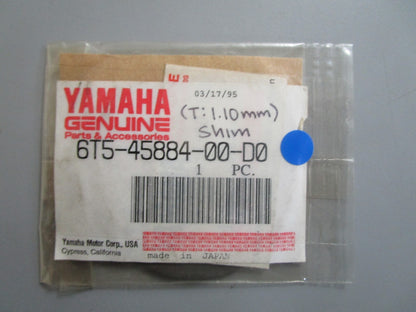 *NEW OEM* 0810 Yamaha (T:1.10MM) Shim 6T5-45884-00-D0