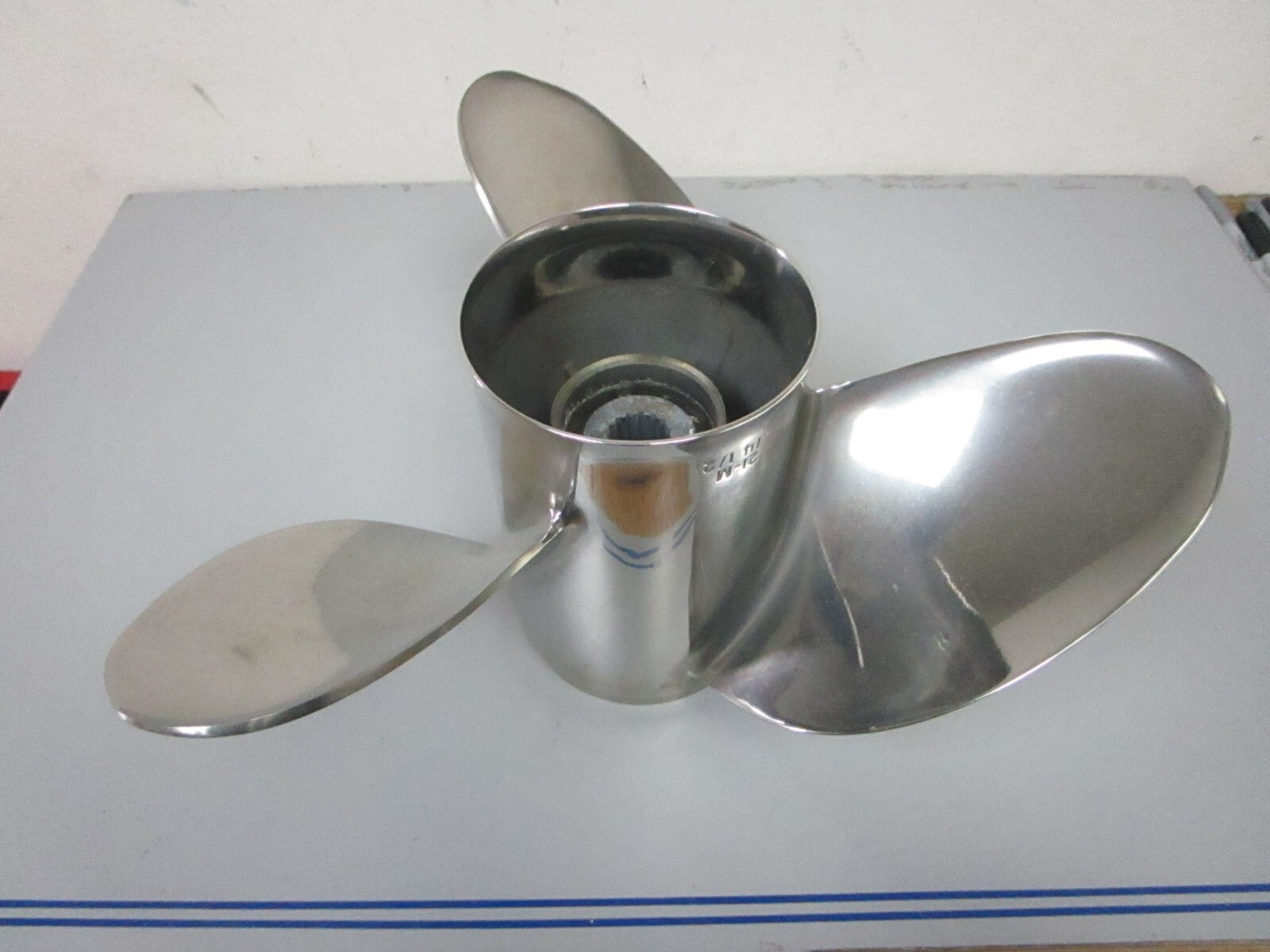 *NEW OEM* 0720 Yamaha 3 Blade Stainless Steel 14 ½ x 21 Propeller 66K-45976-B0