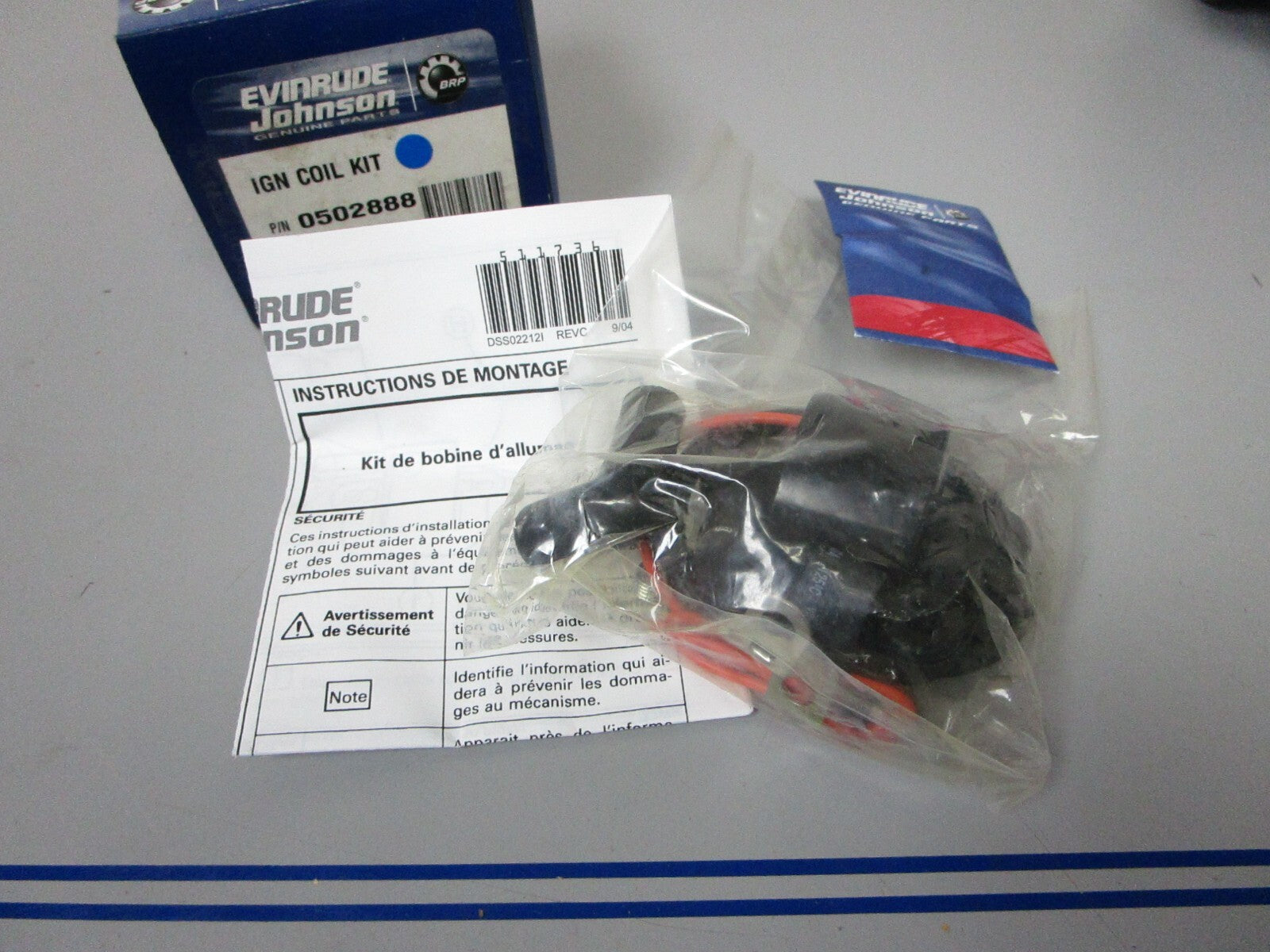 *NEW OEM* 0720 OMC Johnson Evinrude Ignition Coil Kit 502888 0502888