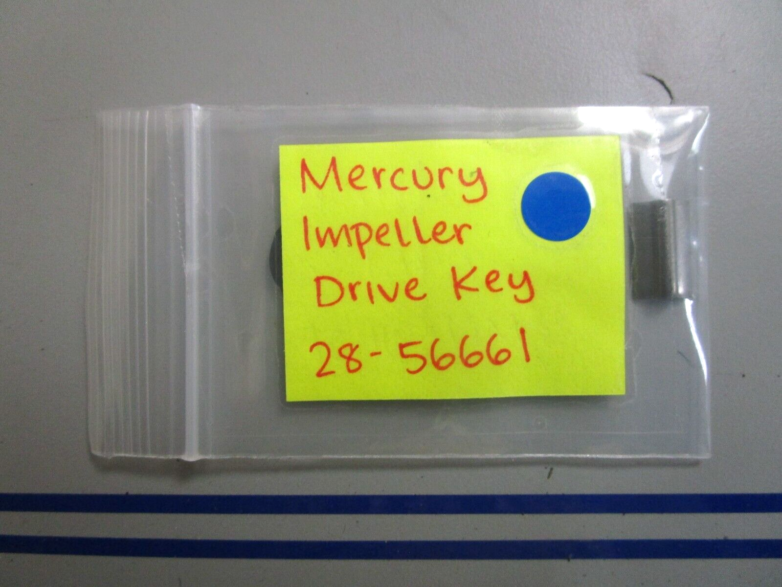 *NEW OEM* 0810 Mercury Quicksilver Impeller Drive Key 28-56661