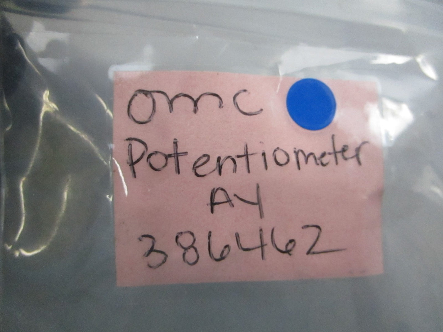 NEW OEM 386462 0386462 OMC Johnson Evinrude Potentiometer Assembly 0810