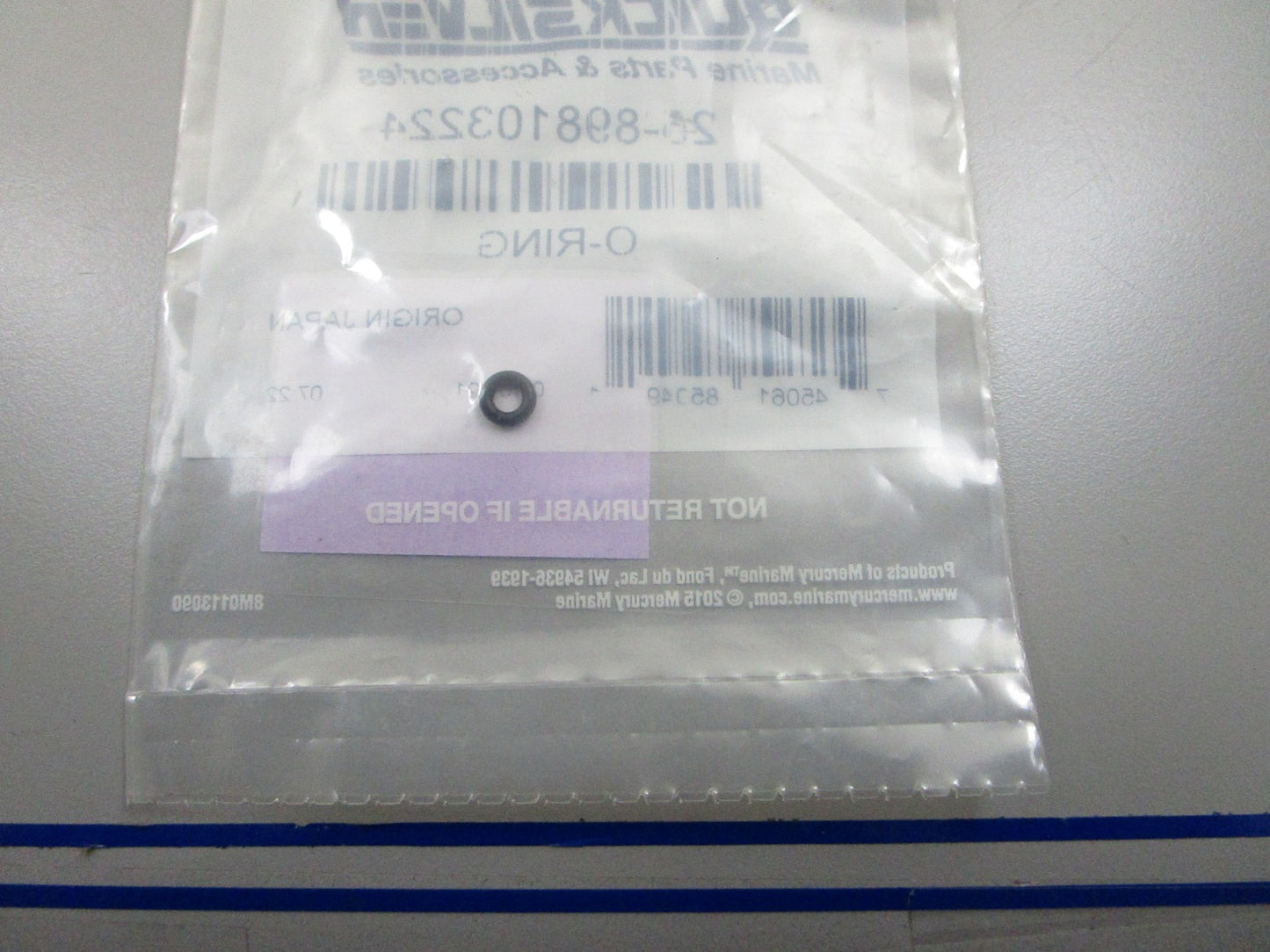 *NEW OEM* 0810 Mercury Quicksilver O-Ring 25-898103224