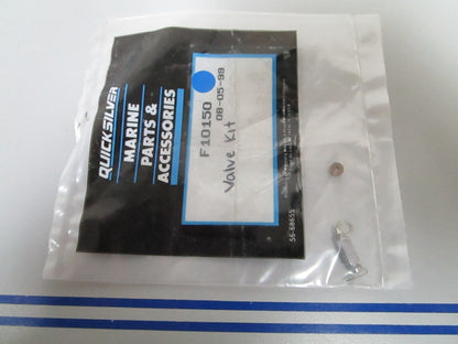 *NEW OEM* 0810 Mercury Quicksilver Valve Kit F10150