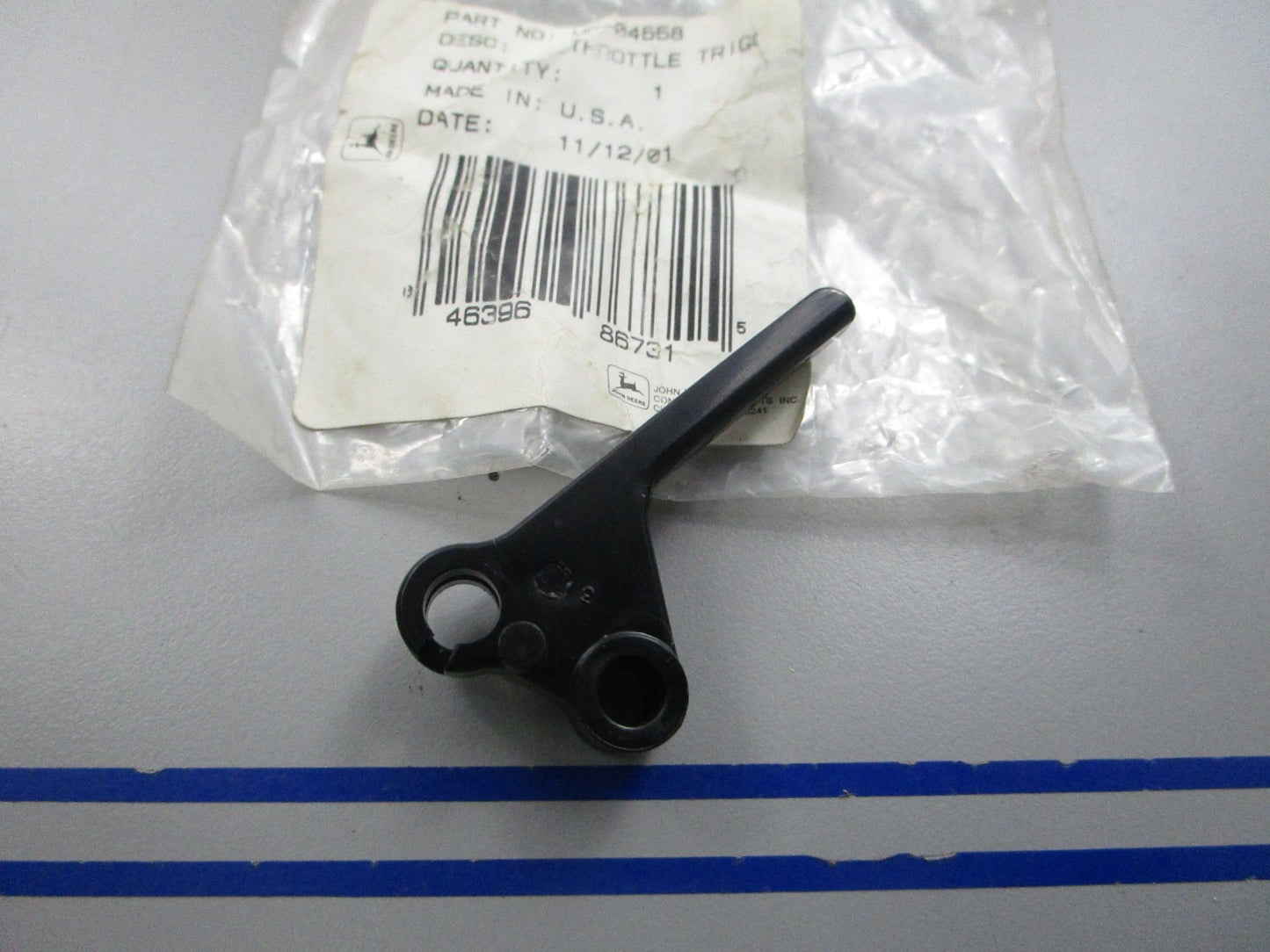 NEW OEM UP-04558 John Deere Homelite Throttle Trigger 0810