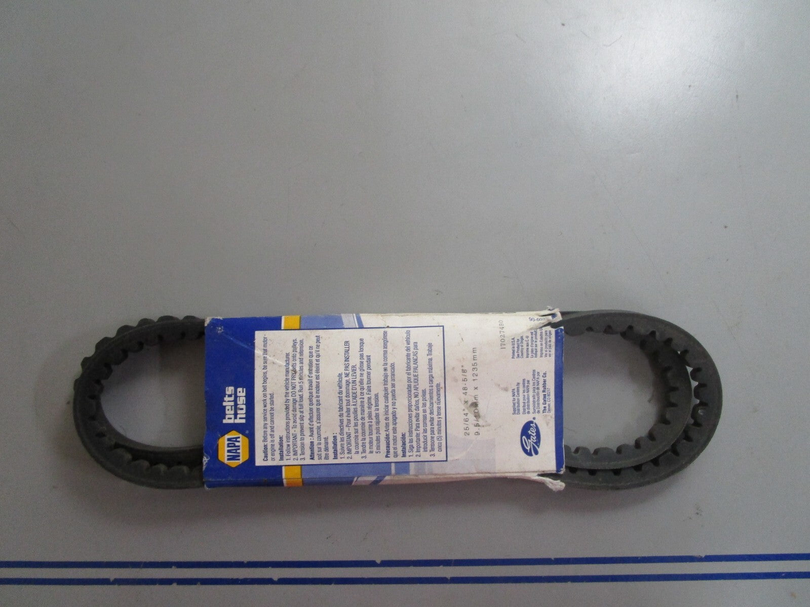 *NEW* 0810 Napa XL Belt 7480