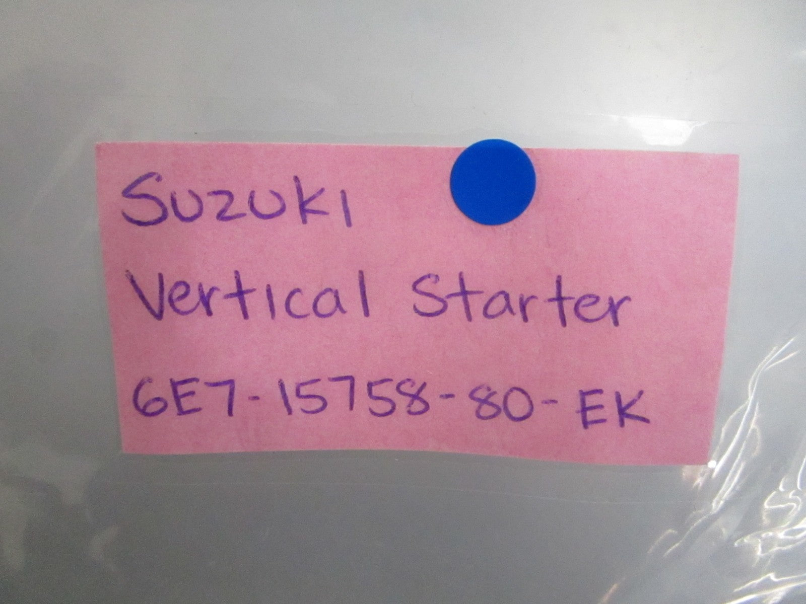 *NEW OEM* 0820 Suzuki Vertical Starter 6E7-15758-80-EK