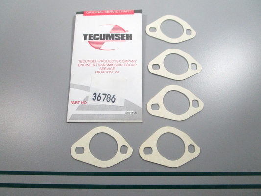 NEW OEM (LOT OF 5) 36786 Tecumseh Intake Gasket 0810
