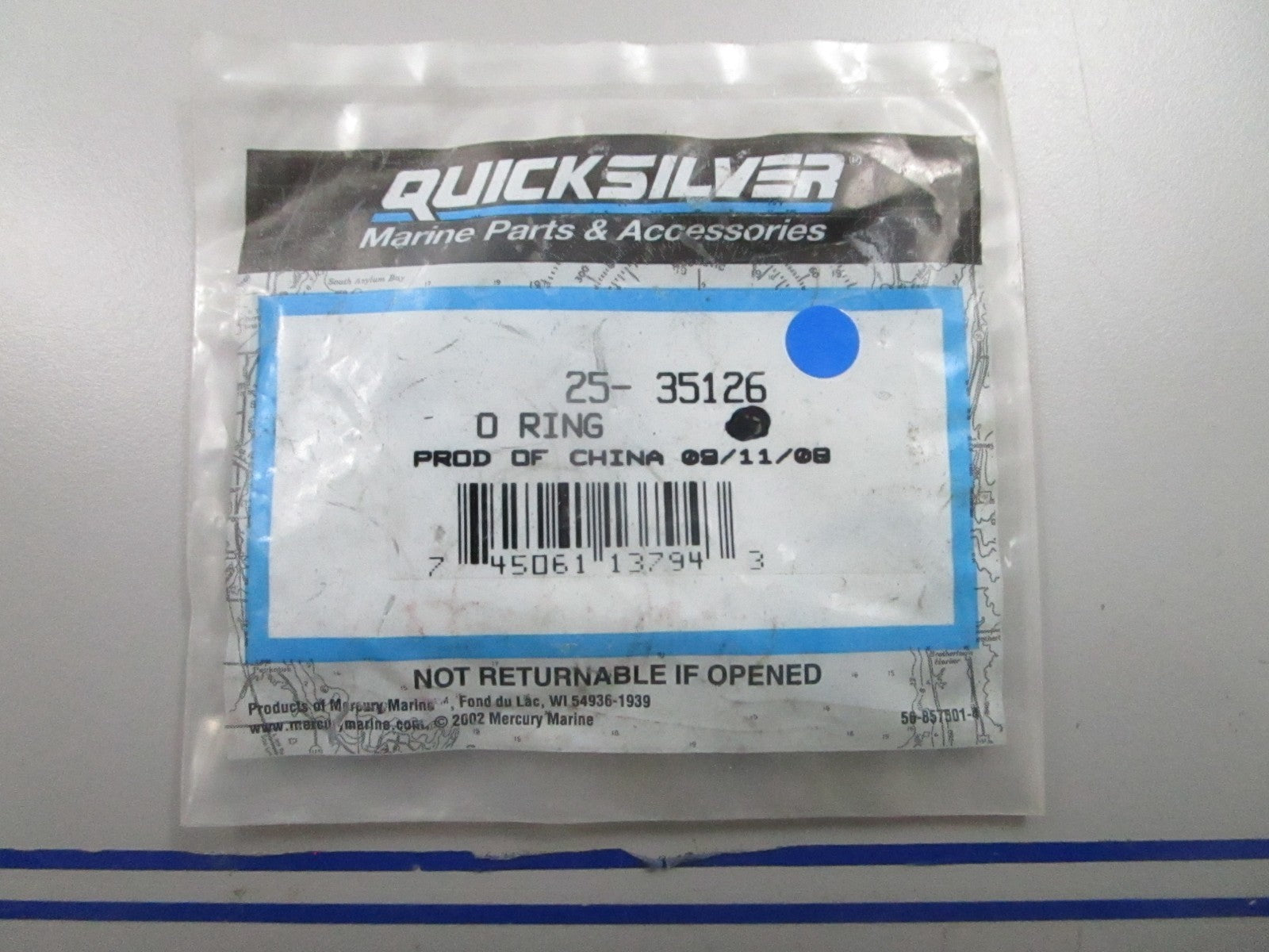*NEW OEM* (LOT OF 5) 0810 Mercury Quicksilver O-Ring 25-35126