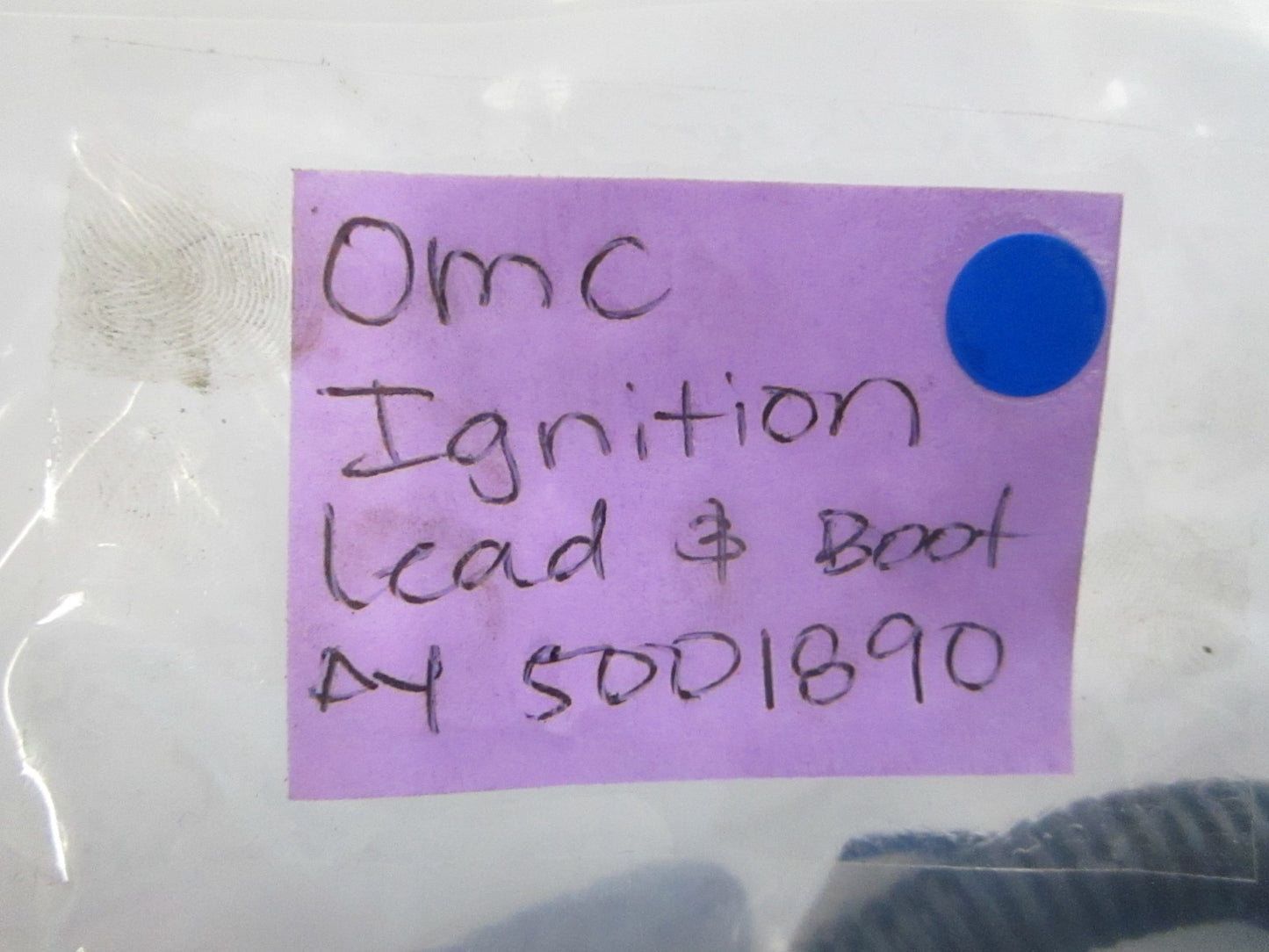 NEW OEM 5001890 OMC Johnson Evinrude Igntioin Lead & Boot 0810