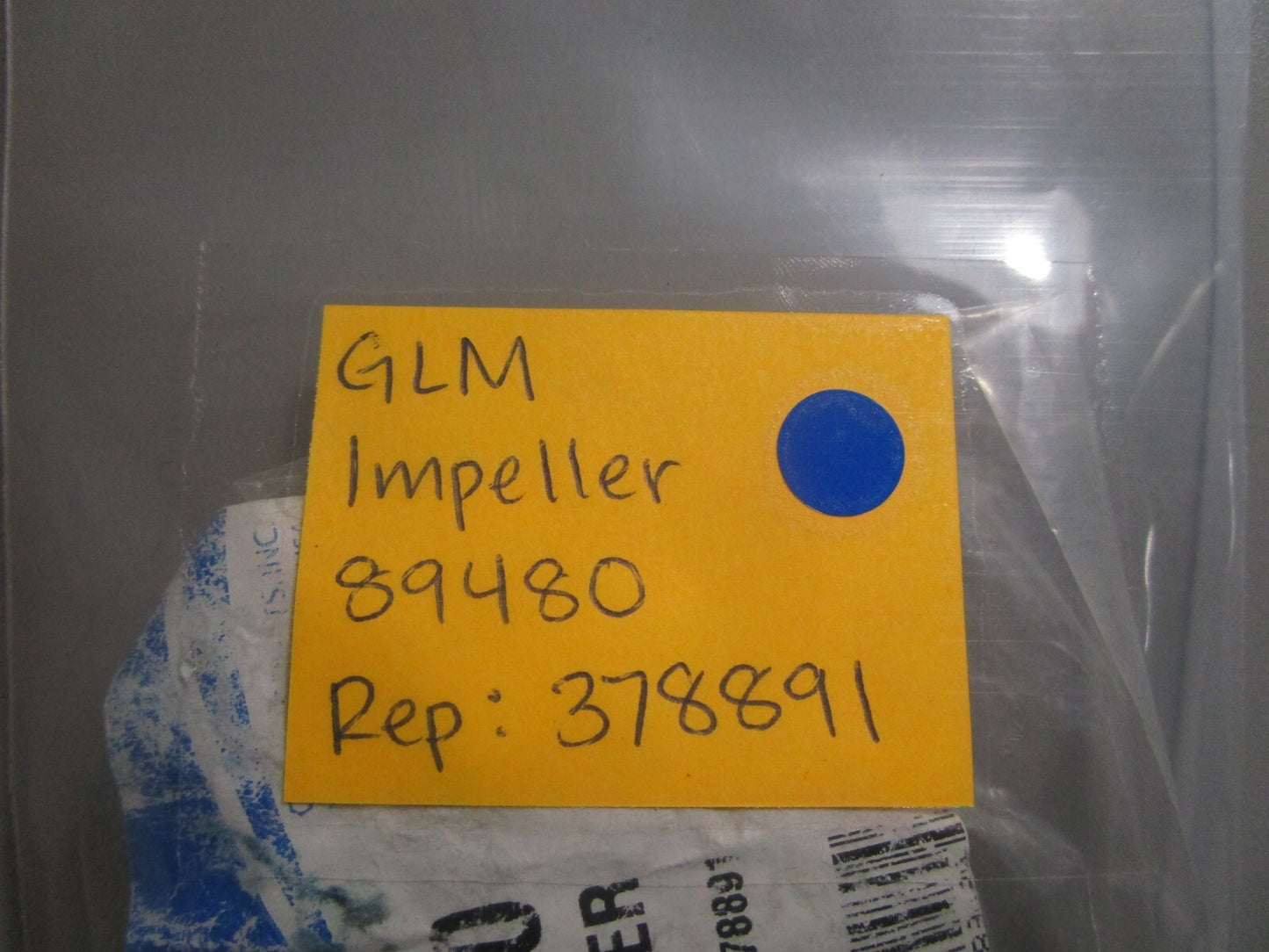 *NEW* 0810 GLM Impeller 89480 Replaces: 378891