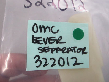 NEW OEM 322012 0322012 OMC Johnson Evinrude Lever Separator 0810