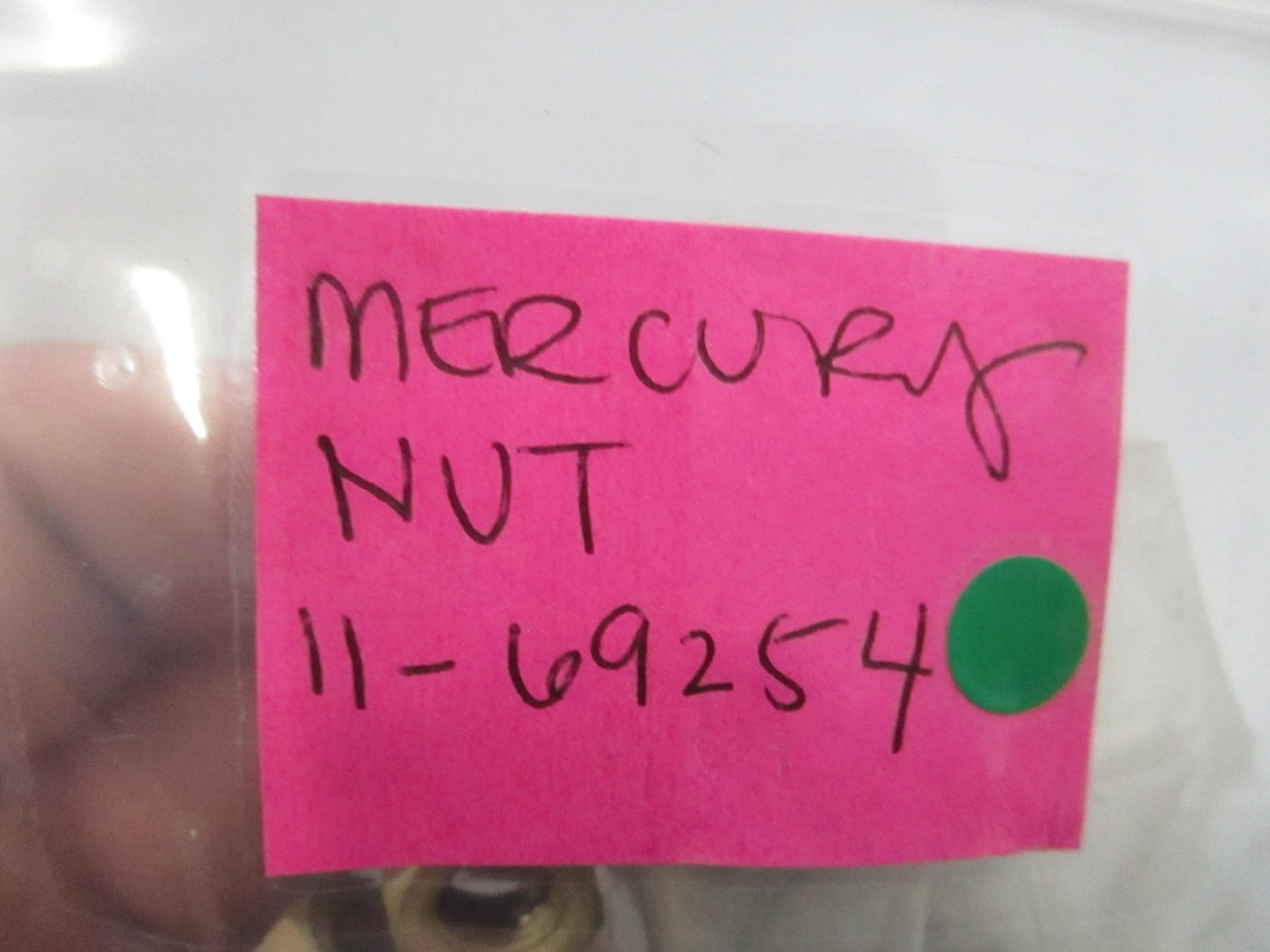 NEW OEM (LOT OF 6) 11-69254 Mercury Quicksilver Nut 0810