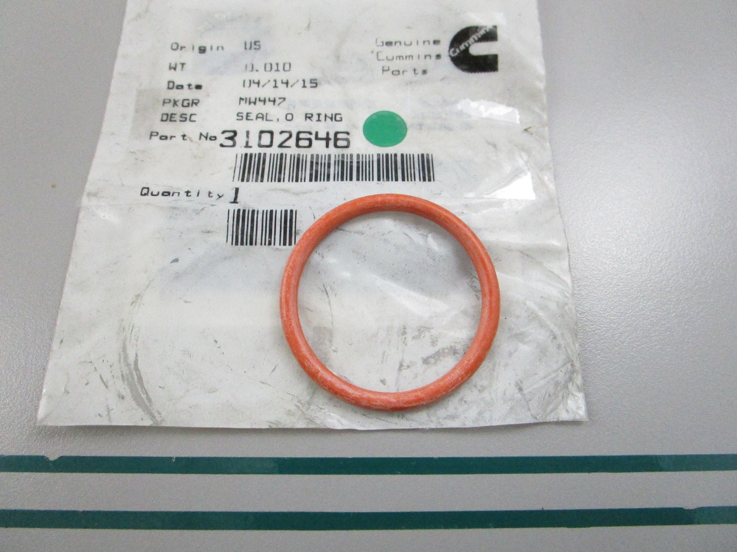 NEW OEM 3102646 Cummins O-Ring Seal 0810