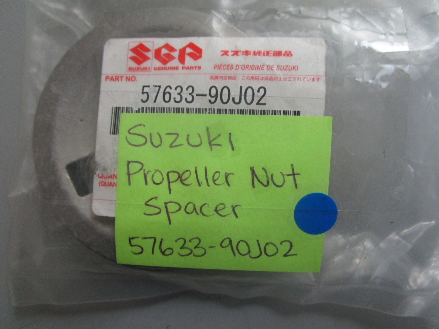 *NEW OEM* 0820 Suzuki Propeller Nut Spacer 57633-90J02
