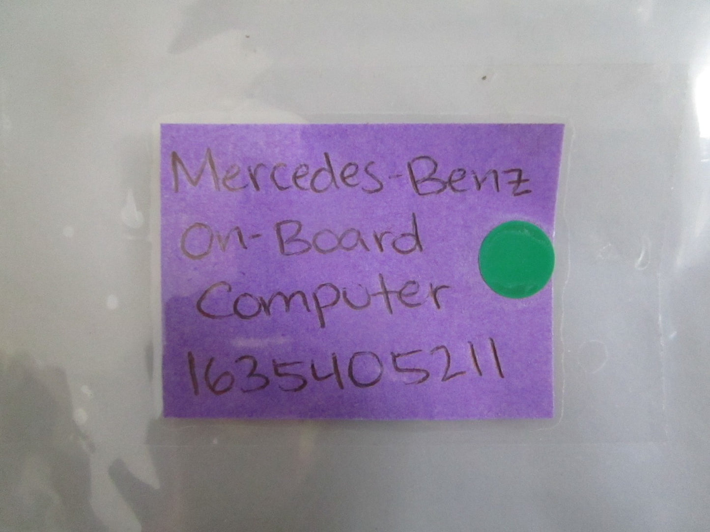 NEW OEM 1635405211 Mercedes-Benz On-Board Computer 0820