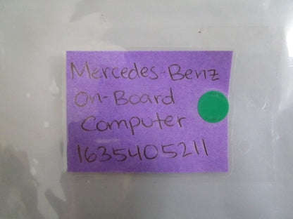 NEW OEM 1635405211 Mercedes-Benz On-Board Computer 0820
