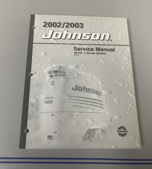 *NEW OEM* 0670 Johnson Evinrude Four Stroke 60-70 HP Service Manual 5005500