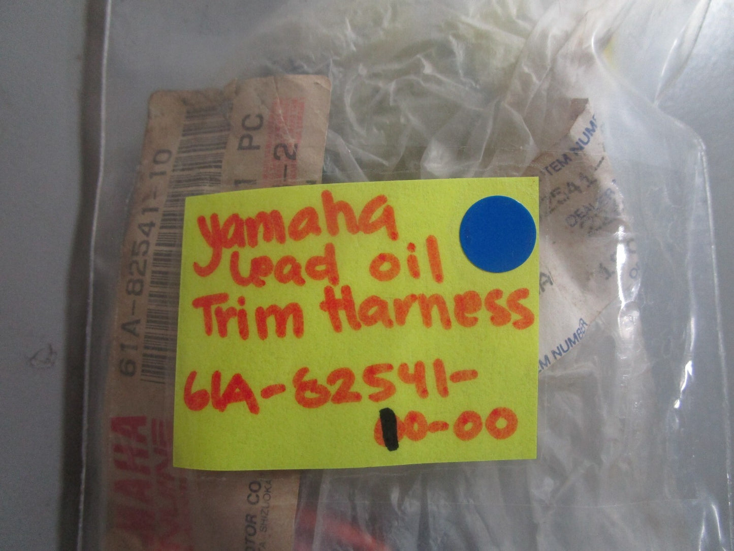 *NEW OEM* 0810 Yamaha Lead Oil Trim Harness 61A-82541-10-00