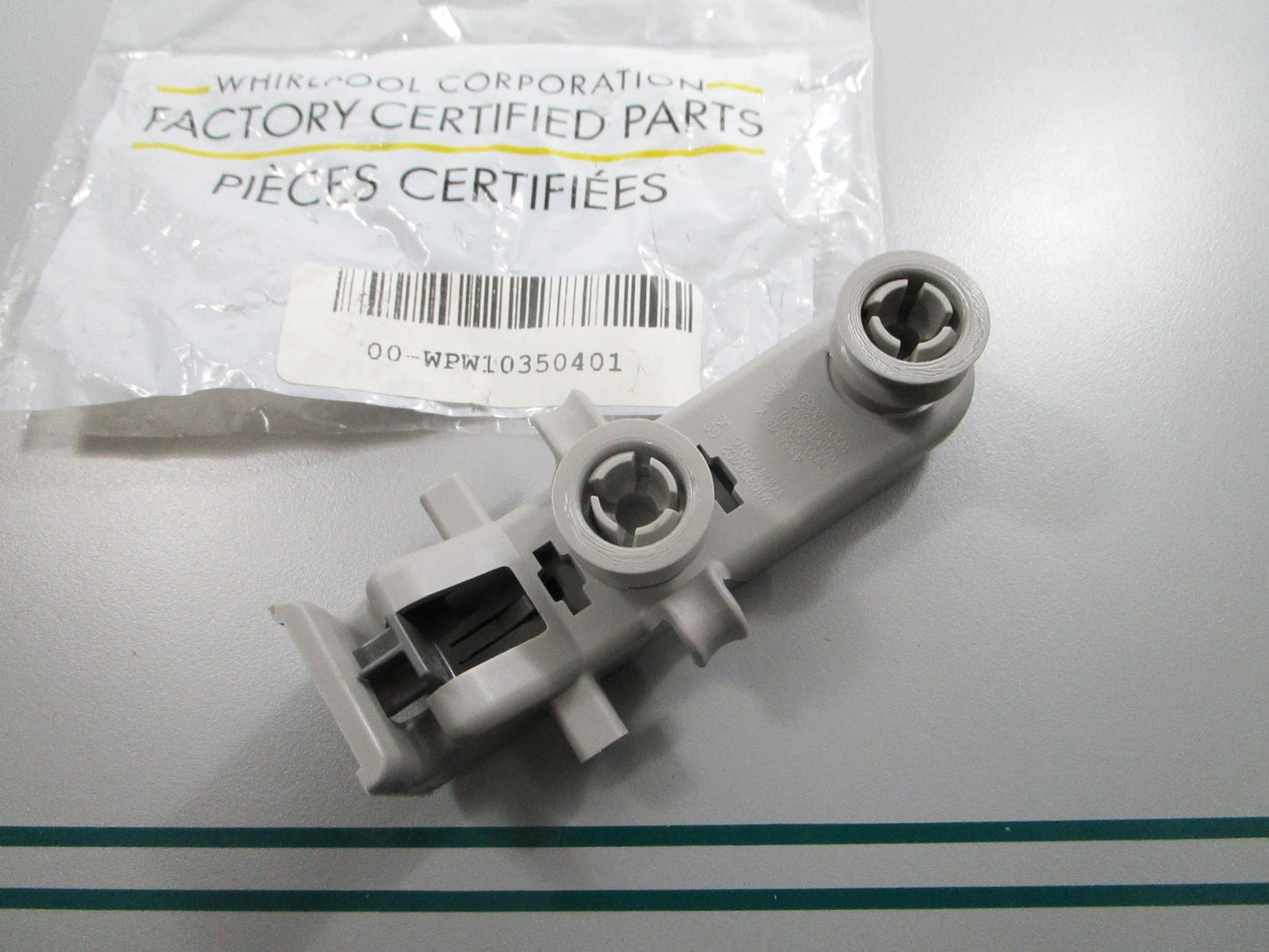 NEW OEM W10350401 Whirlpool Dishwasher Wheel 0810