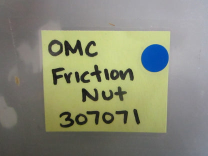 *NEW OEM* 0810 OMC Johnson Evinrude Friction Nut 307071 0307071