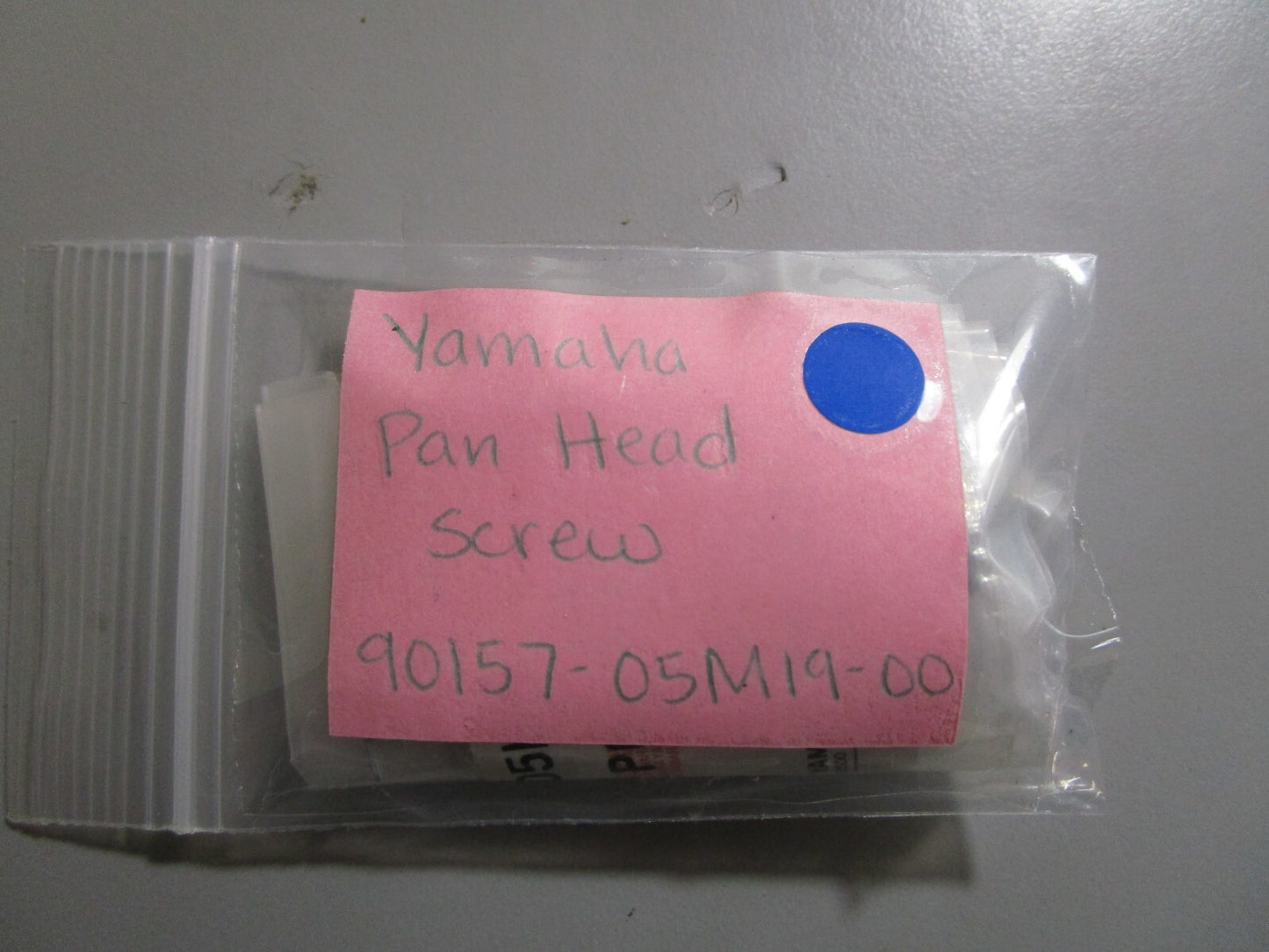 *NEW OEM* (LOT OF 3) 0810 Yamaha Pan Head Screw 90157-05M19-00