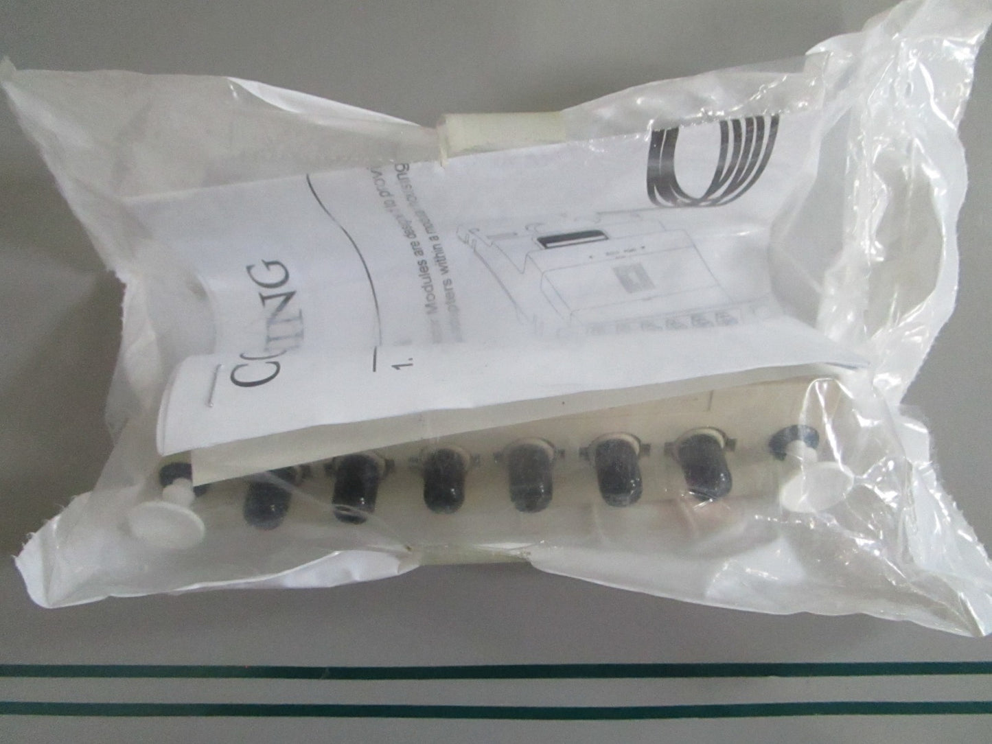 Corning FDC-CP1P-06-25 FDC 6-Port ST Multimode MM Fiber Panel NEW OEM 0820