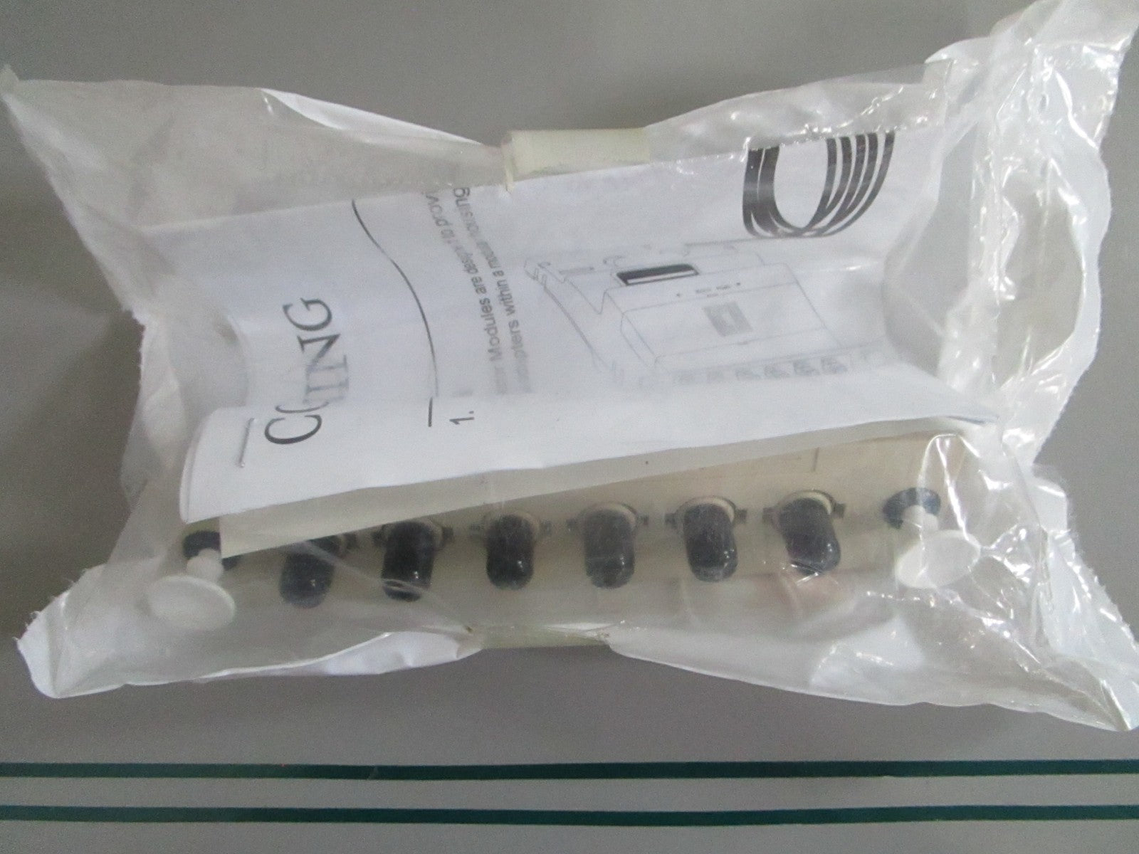 Corning FDC-CP1P-06-25 FDC 6-Port ST Multimode MM Fiber Panel NEW OEM 0820