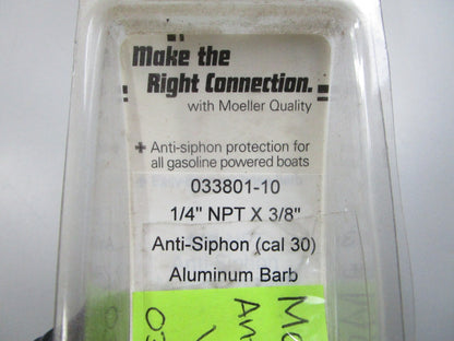 NEW 033801-10 Moeller Anti-Siphon Valve 0810
