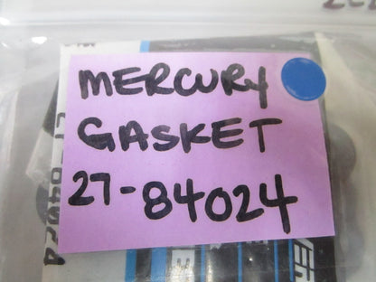 NEW OEM (LOT OF 2) 27-84024 Mercury Quicksilver Gasket 0810