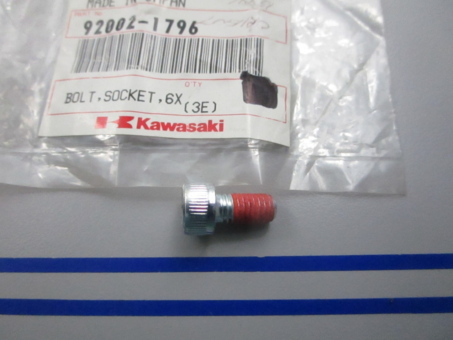 NEW OEM 92002-1796 Kawasaki Bolt 0810