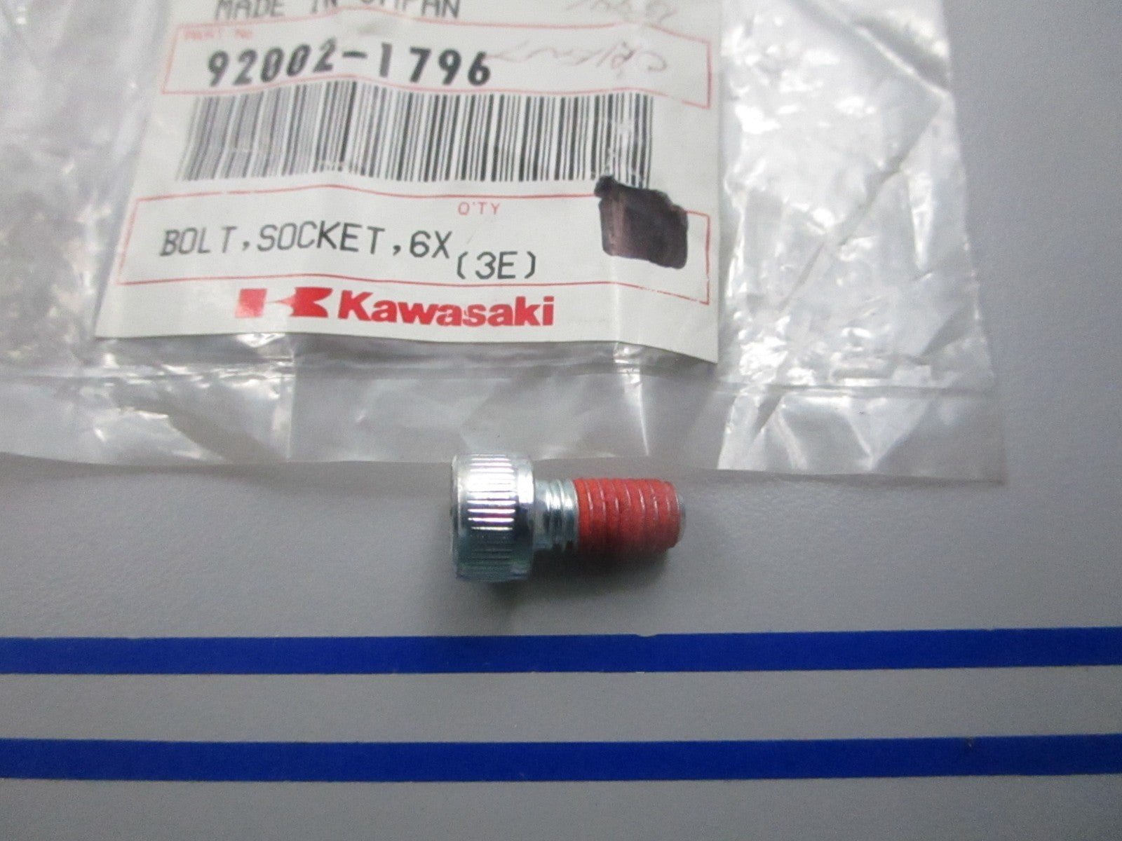 NEW OEM 92002-1796 Kawasaki Bolt 0810