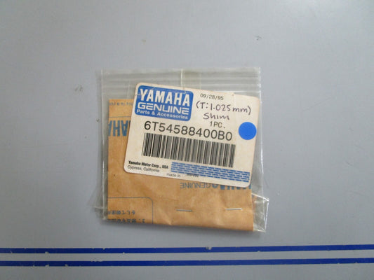 *NEW OEM* 0810 Yamaha (T:1.025MM) Shim 6T5-45884-00-B0