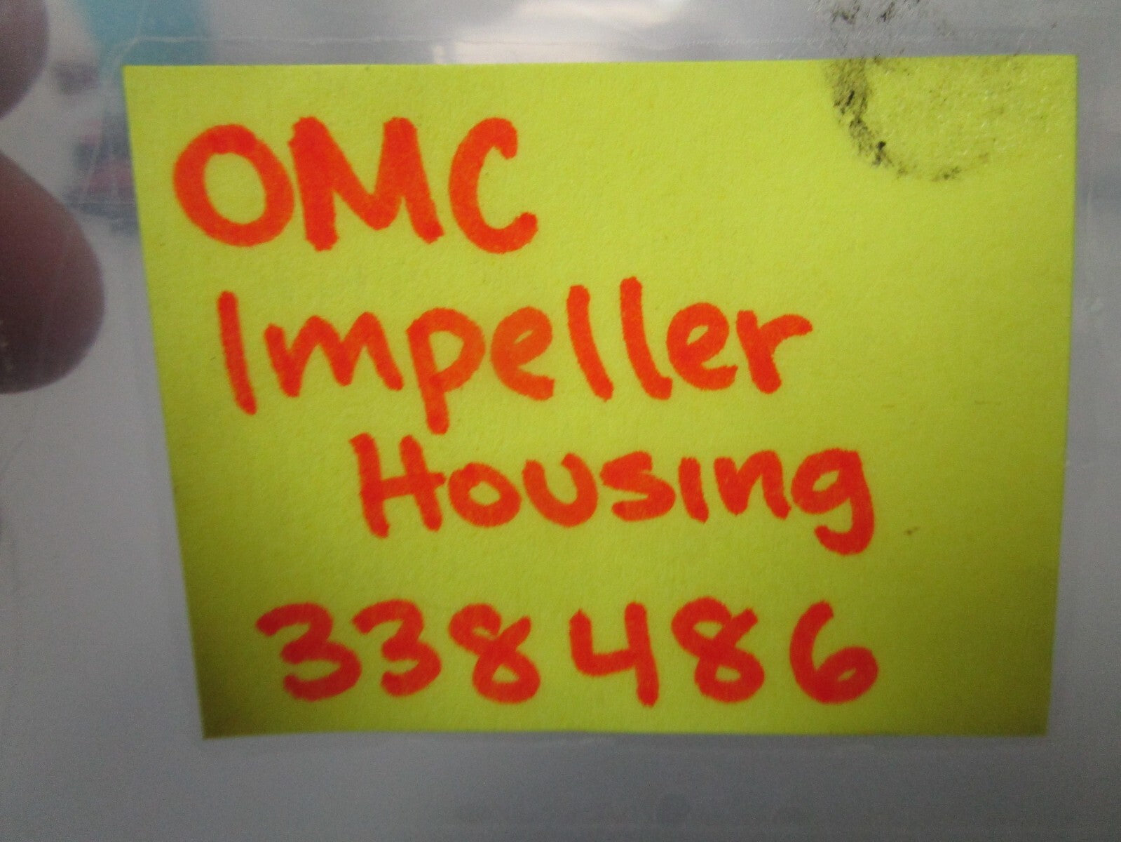 *NEW OEM* 0750 OMC Johnson Evinrude IMPELLER HOUSING 338486 0338486