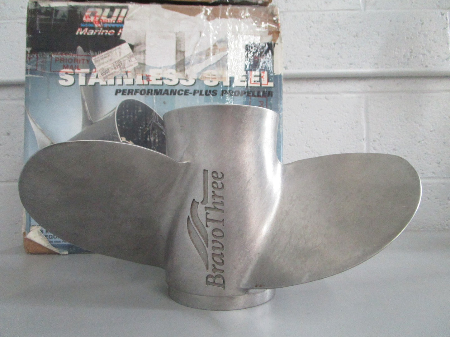 NEW OEM QS3326S Mercury Bravo 14×26 Stainless Steel Propeller 0820