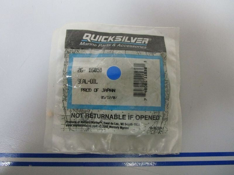 *NEW OEM* 0770 Mercury Quicksilver Seal Oil 26-16051