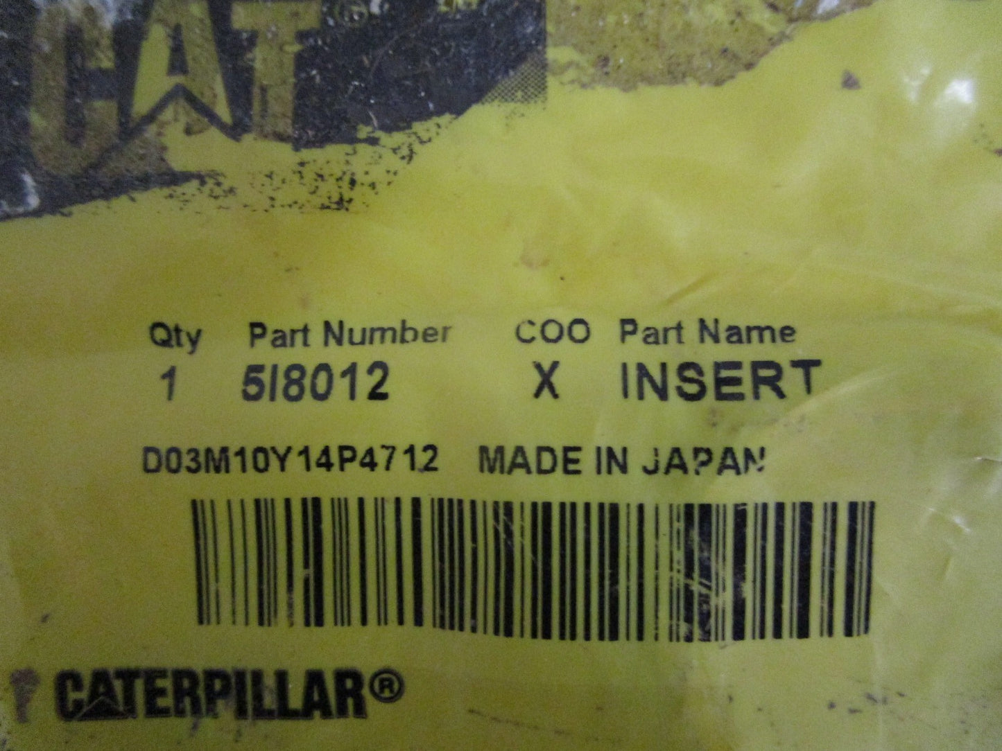 *NEW OEM* 0820 CAT Insert 5I-8012