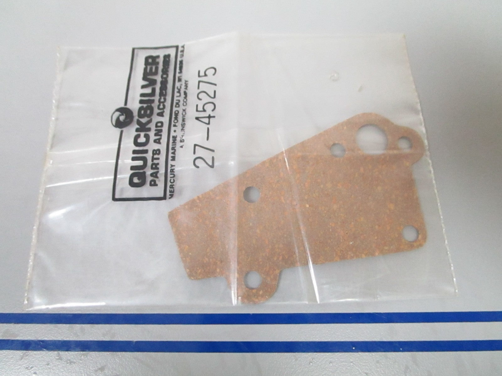 NEW OEM 27-45275 Mercury Quicksilver Gasket 0810