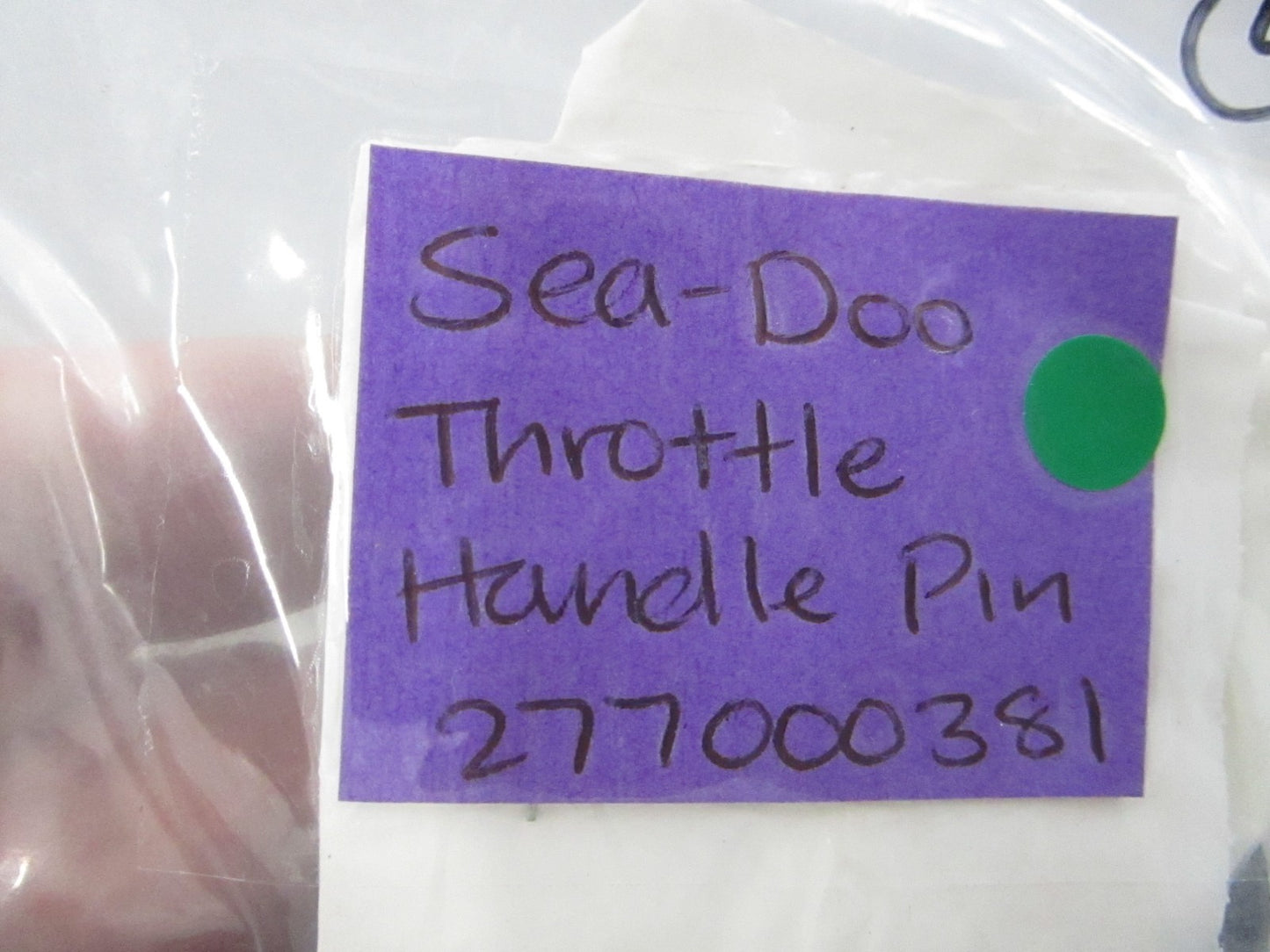 NEW 277000381 Sea-Doo Throttle Handle Pin 0810