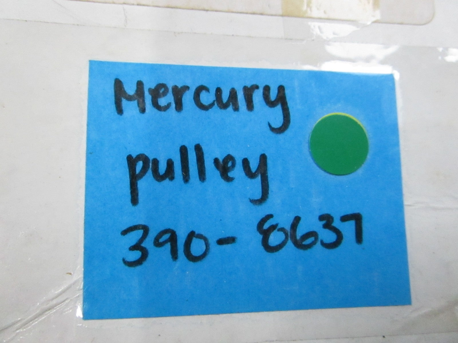 NEW OEM 390-8637 Mercury Quicksilver Pulley 0810