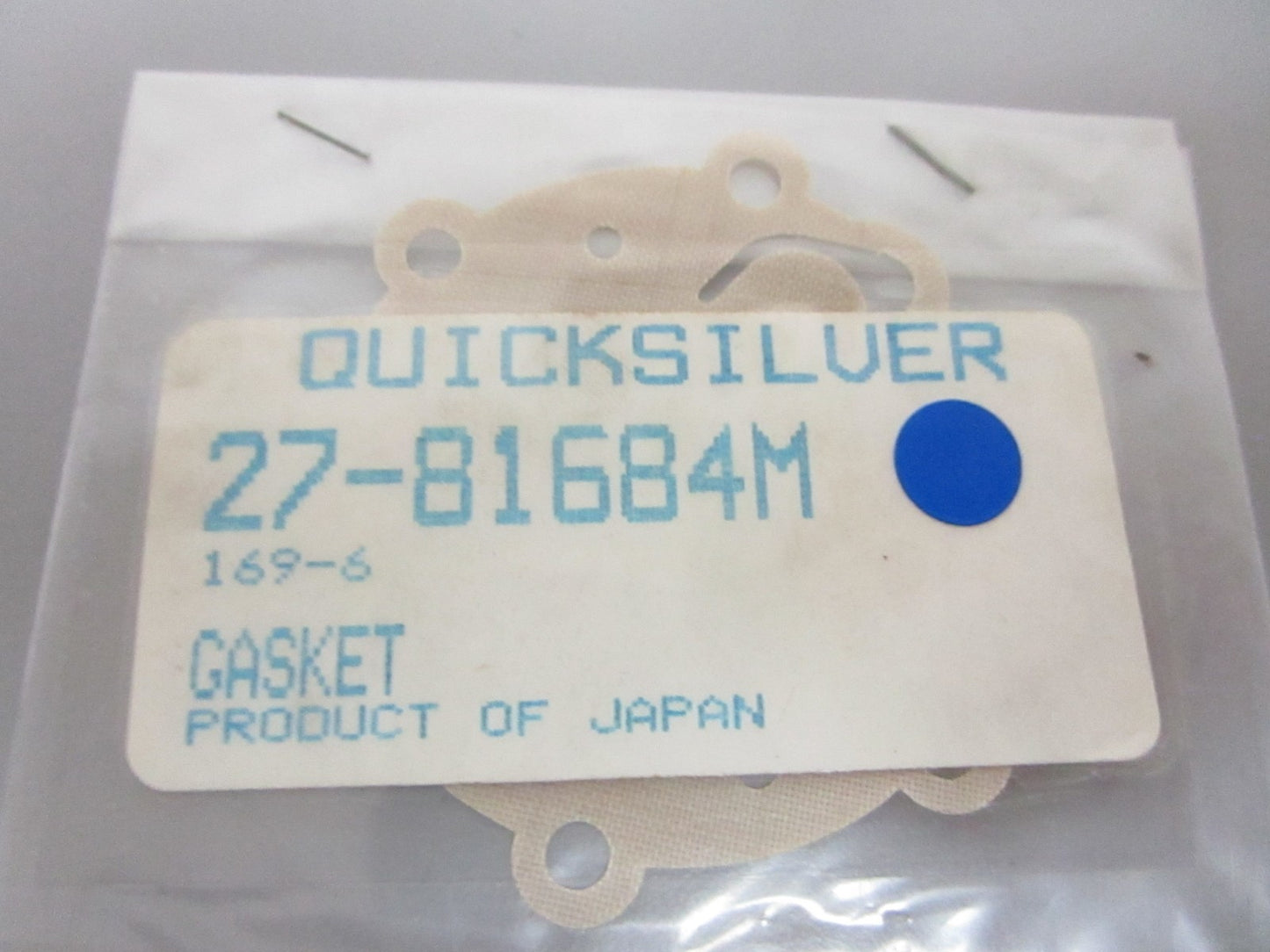 NEW OEM 27-81684M Mercury Quicksilver Gasket 0720