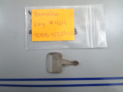 *NEW OEM* 0780 Yamaha Key #464 90890-55833-00