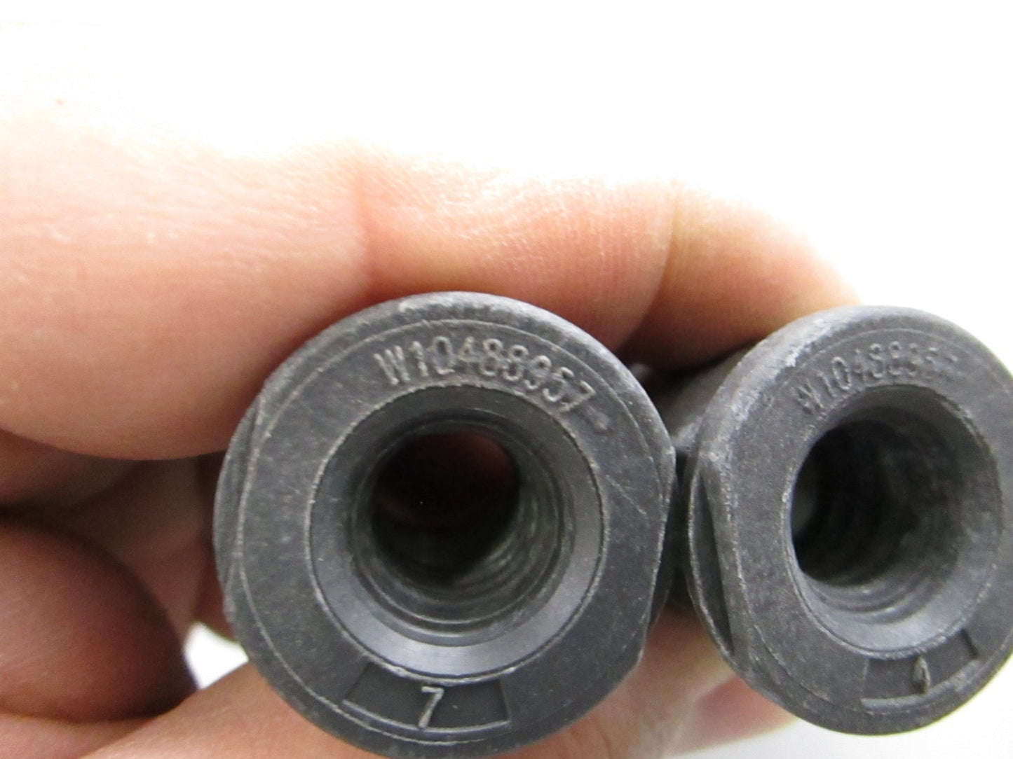 NEW OEM (LOT OF 2) W10477552 Whirlpool Terminal Nut 0810