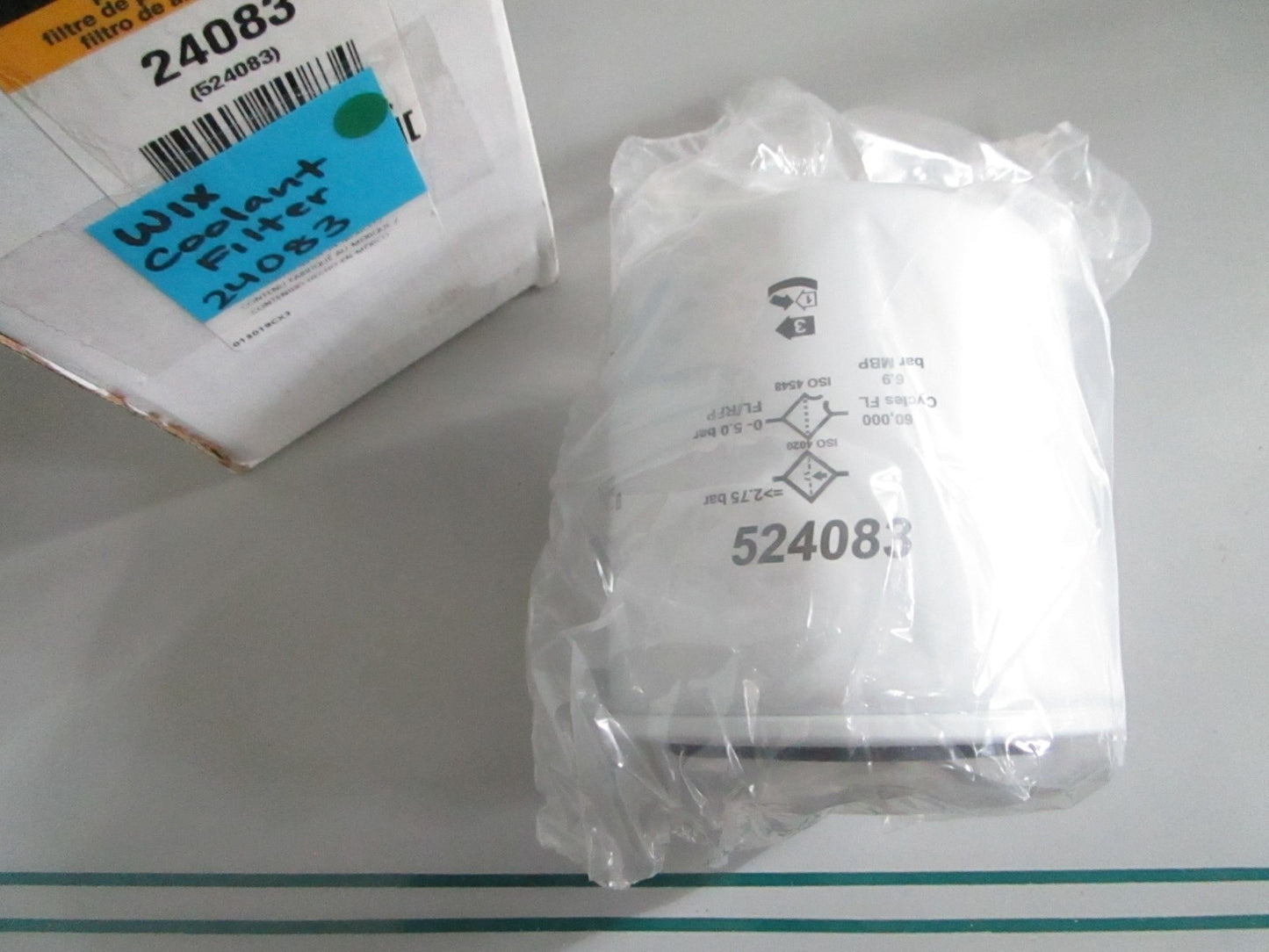 NEW OEM 24083 Wix Coolant Filter 0820