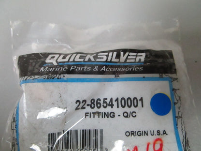 *NEW OEM* 0810 Mercury Quicksilver Quick Connect Fitting 22-865410001