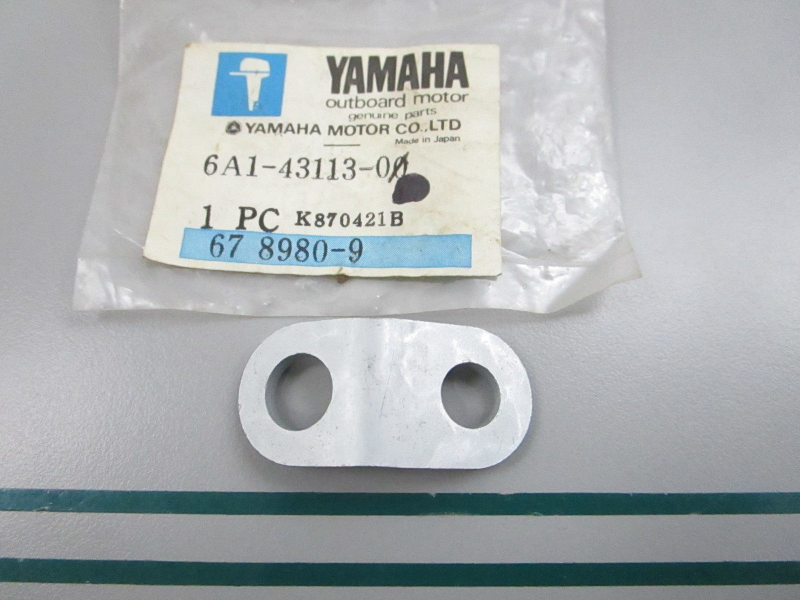 NEW OEM 6A1-43113-00-00 Yamaha Plate 0810