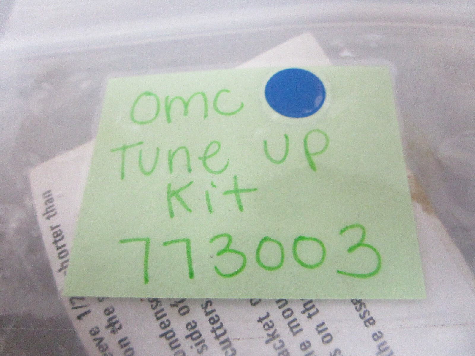 *NEW OEM* 0810 OMC Johnson Evinrude Tune-Up Kit 773003 0773003
